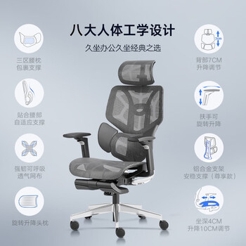 黑白调E3电脑椅质量怎么样?讲讲事实真相