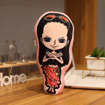 海贼王造型枕路飞索隆立体异型毛绒玩具公仔乔巴周边动漫抱枕卡通毛绒