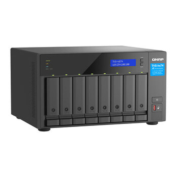 威联通（QNAP）TVS h874 Intel i5 六核心处理器八盘位32G内存 NAS桌面型文件网络智能云存储服务器私有云