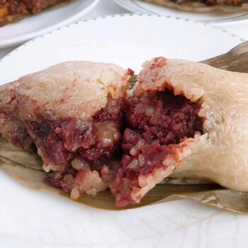 国芳粽子 多规格 湖州国芳粽子五花肉粽子湖州特产粽子蛋黄大肉粽子非