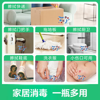 滴露（Dettol）消毒液衣物消毒水1.8L*2 杀菌除螨 家居宠物环境消毒除菌