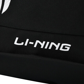 李宁(LI-NING)羽毛球拍包大容量多功能轻便耐用旅行运动双肩背包书包 黑色 李宁(LI-NING)羽毛球拍包大容量多功能轻便耐用旅行运动双肩背包书包 黑色