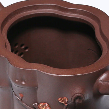 金镶玉郁霞高梅桩紫砂壶真实使用感受,真相揭秘入手感受