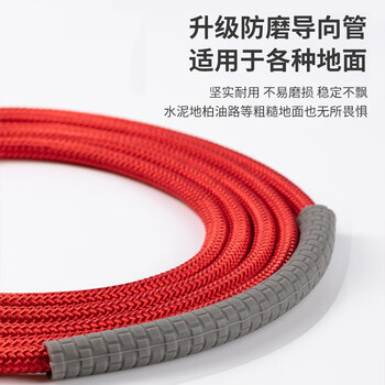 杜威克多人跳绳大长摇绳集体亲子儿童中小学生成人健身团建加粗棉绳5米