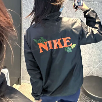 耐克（NIKE）夹克男装2025春季新款篮球训练舒适薄款运动外套上衣 HF1113-010黑色 S