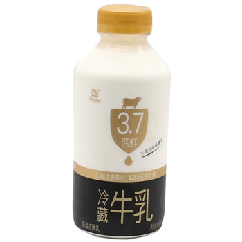 辉山3.7倍鲜牛乳原味485ml 牛奶