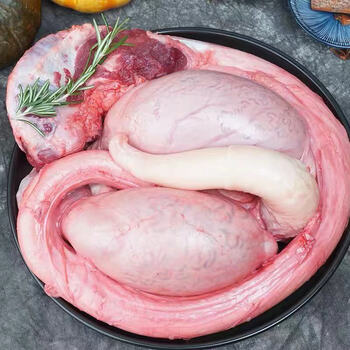 【冷链运输】牛鞭牛蛋牛睾丸新鲜速冻现杀牛三宝整套整根炖汤罗莫利得