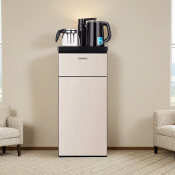 康佳(KONKA)茶吧机下置式家用冲奶立式电水壶双壶饮水机KY-LRA36(冰热款) 康佳(KONKA)茶吧机下置式家用冲奶立式电水壶双壶饮水机KY-LRA36(冰热款)