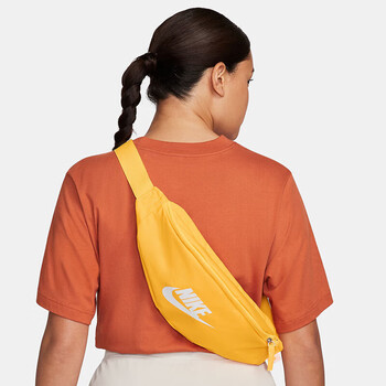 耐克（NIKE）男女腰包 单肩包斜挎包胸包休闲包DB0490-845 橙黄