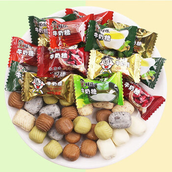 批发散装软糖 婚庆糖果 休闲小零食结婚喜糖 散称500g(5-6种口味混合)