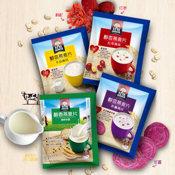 桂格(QUAKER)特浓牛奶燕麦片540g(30g*18袋)新西兰进口奶源 营养早餐 桂格(QUAKER)特浓牛奶燕麦片540g(30g*18袋)新西兰进口奶源 营养早餐