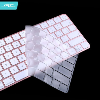 极川 2021款Apple苹果iMac妙控键盘膜一体机电脑充电蓝牙键盘保护膜 TPU超薄隐形透明防水膜防尘罩