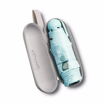 天堂伞 全遮光溢彩黑胶五折伞 53059E时尚先锋 口袋伞 颜色随机