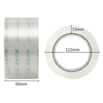 天章(TANGO)超透明胶带60mm*91.4米*50um 6卷高粘封箱宽胶带搬家打包物流工厂车间家用企业办公 T19635