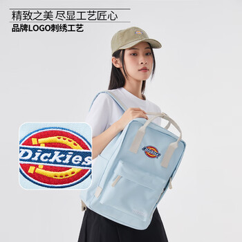 Dickies电脑双肩包女包13.3/14英寸轻薄笔记本旅行女士DK背包学生书包