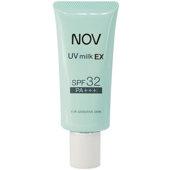 日本nov娜芙防晒霜spf32 pa    35g/46g温和轻透纯物理隔离乳清透不