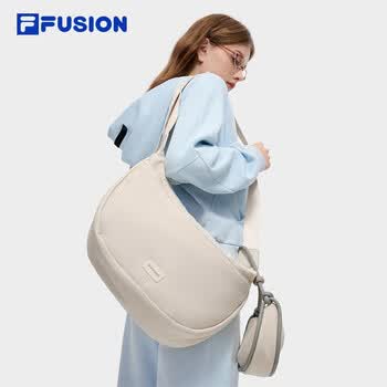 FILA FUSION斐乐潮牌情侣挎包二合一懒人包
