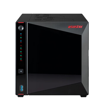 爱速特（asustor）AS5404T 4盘位NAS网络存储器私有云盘家用公司文件共享nas存储器