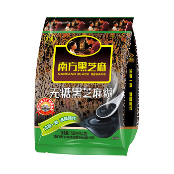 南方黑芝麻 无糖黑芝麻糊 560g 即食 营养早餐【新老包装随机发货】 南方黑芝麻 无糖黑芝麻糊 560g 即食 营养早餐【新老包装随机发货】