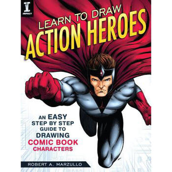 预订 learn to draw action heroes: an easy step by. 英文原版