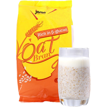 捷森麦片荷兰进口低gi高蛋白高纤燕麦麦麸免煮即食无蔗糖健身代餐冲饮