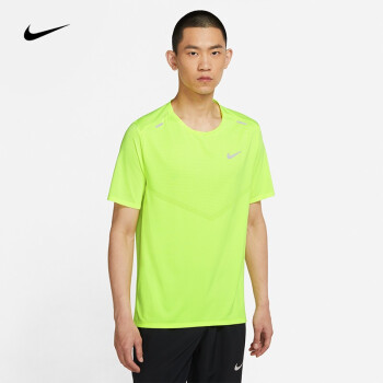 耐克 男子短袖跑步上衣 nike dri-fit rise 365 cz9185 cz9185-702