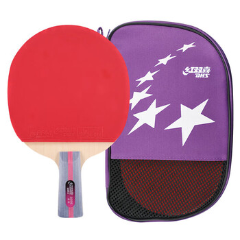 红双喜(DHS)乒乓球拍二星级直拍H2006单拍附拍包 红双喜(DHS)乒乓球拍二星级直拍H2006单拍附拍包