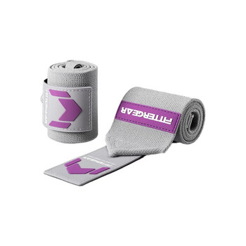 FITTERGEAR执炼健身护腕男卧推护手腕举重力量训练防扭伤运动绷带 浅灰色 FITTERGEAR执炼健身护腕男卧推护手腕举重力量训练防扭伤运动绷带 浅灰色