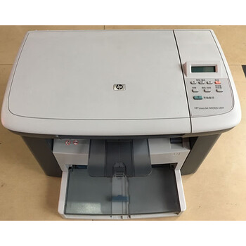 惠普hpm1005m1136手机线打印机黑白激光一体机家用复印机8成新hpm1005