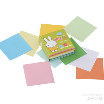 晨光（M&G）多功能65*65mm手工折纸10色400页学生剪纸diy创作彩纸卡纸叠纸 FPYNG458 1包装