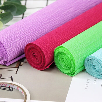 科朗鑫盛 KL-ZW137 皱纹纸手工材料纸加厚彩色折花玫瑰花diy灯笼纸褶皱纸10色混装【220*50cm】配材料包 科朗鑫盛 KL-ZW137 皱纹纸手工材料纸加厚彩色折花玫瑰花diy灯笼纸褶皱纸10色混装【220*50cm】配材料包