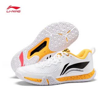 李宁（LI-NING）羽毛球鞋贴地飞行2LITE 标准白AYTT003-3 38