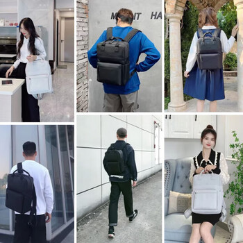 乐上（LEXON）双肩包男15英寸笔记本电脑包防泼水背包女休闲学生情侣书包礼物