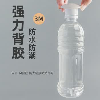 优学库防撞贴 门后把手家具柜门防碰撞缓冲神器高弹防撞粒 圆形透明款 1个装  防撞必备夏季入职礼品