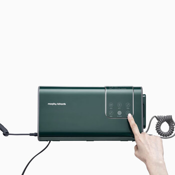 摩飞电器（Morphyrichards）果蔬清洗机 MR2061 家用双仓有线洗菜机蔬菜水果分类烘干  颜色随机