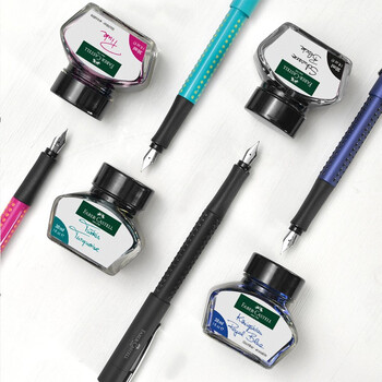 辉柏嘉（Faber-castell）墨水 钢笔墨水 蓝色墨水 30ml 149839