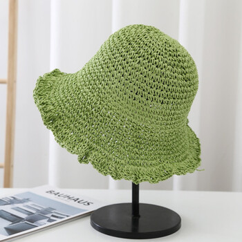 绿色--盖头草帽 可调节