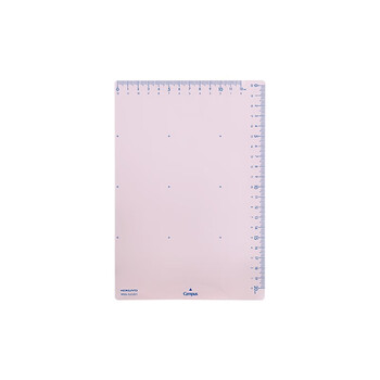 国誉(KOKUYO)学生办公用带尺刻度垫板Campus可夹纸垫板 A5/粉色 1个 WSG-SJC221P
