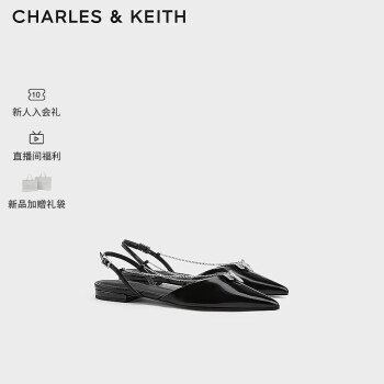 CHARLES&KEITH黑色高跟鞋新款- CHARLES&KEITH黑色高跟鞋2021年新款- 京东