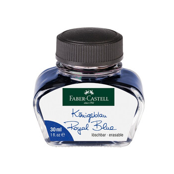 辉柏嘉（Faber-castell）墨水 钢笔墨水 蓝色墨水 30ml 149839