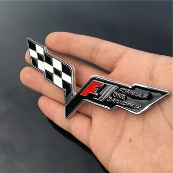 诚迈科尔维特f1车贴适用于雪佛兰科鲁兹迈锐宝改装金属