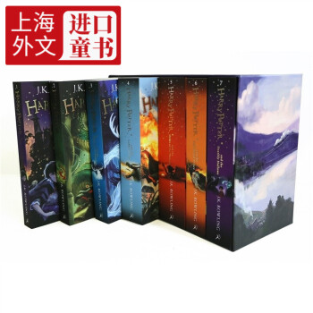 哈利波特全集1-7册 英文原版书籍 harry potter英语全套 Complete Collection JK罗琳 哈利波特与魔法石 与凤凰社 原著名著