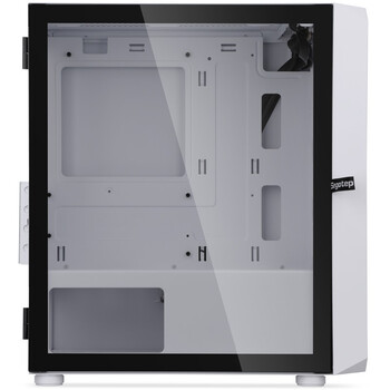 鑫谷（segotep）小艺术家桌面电脑机箱 白色（240水冷位/钢化玻璃侧板/M-ATX主板位/台式电脑主机箱）