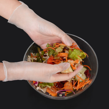 蓝帆医疗一次性PVC手套100只大号L码食品家务厨房餐饮用品洗碗防水防油污 蓝帆医疗一次性PVC手套100只大号L码食品家务厨房餐饮用品洗碗防水防油污