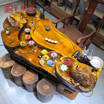 花梨木树根茶桌品牌及商品- 京东
