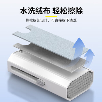 悠品键盘刷清洁套装笔记本电脑桌手机屏幕清洁剂多功能机械键盘拔键器耳机仓平板缝隙清理灰尘工具神器
