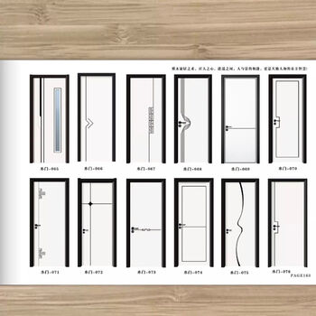 高端木方填充复合门 门套 五金