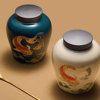 白大师东方鲤遇 大师献礼 特级贡眉+一级白牡丹组合茶礼100g