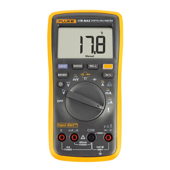 福禄克（FLUKE）17B MAX数字万用表 高精度智能电工表万能表 多用表17B MAX KIT