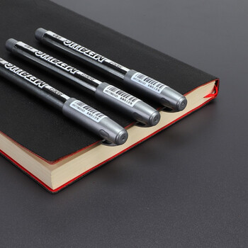 宝克 BAOKE MP550 油漆笔 银色 水性记号笔签到笔涂鸦笔 12支/盒 宝克 BAOKE MP550 油漆笔 银色 水性记号笔签到笔涂鸦笔 12支/盒